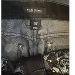 White House | Black Market Noir Back Pocket Design Gems Sparkle Size 8 Photo 4