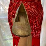 Call it spring Glamorous gold glitter pumps with 3.5" heel #glamour  7 Photo 2