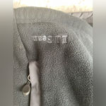 L.L. Bean Vest Womens Size S Black Fleece Sleeveless Full Zip Mock Neck Pockets Photo 1