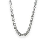 Link Chain Necklace for Men Women Streetwear Hip Hop Unisex Style Silver Photo 0