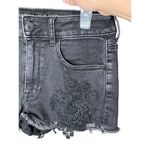 American Eagle  Super Super Stretch X Hi Rise Shortie Size 8 Black Photo 2