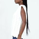 Princess Polly  Antonia Sweater Vest White size XS/S Photo 3