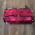 Victoria's Secret  Mermaid Flip Sequin Bling Cosmetic Makeup Bag Clutch Wristlet Photo 3