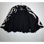 Eloquii  Modern Black Ivory Zebra Print Blazer Plus Formal Dressy Size 14/16 Photo 11