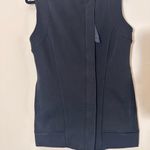 Lululemon  Versa Vest Cotton full zip Athletic running black size 6 Photo 4