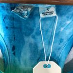 Beach By Exist Blue & Green Tie-Dye Swirl 'Key West Florida' Fringe-Hem Tank Photo 3