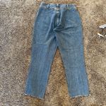 Abercrombie & Fitch Medium Wash High Rise Women's A&F Mom Jeans 28 (28 x 28.5) Photo 8