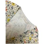 ZARA  Trafaluc Ditsy Floral Wrap Tie Ruffle Mini Dress Cream XS Photo 3