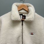 Dickies  Palmerdale Borg Puffer Sherpa Jacket in Cream XL Photo 5