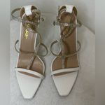 Lulus NWOB  Elegant White Rhinestone Heels Photo 3