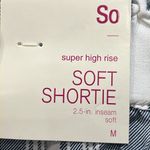 SO NEW , Paperbag Soft Shortie, Super High Rise, Stripes, Size Medium Photo 2