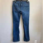 Wrangler  Mid Rise Mid Wash Blue Denim Bootcut Jeans Womens 7 x 36 Casual Stretch Photo 3