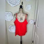 The Limited NWT  Red with Black Crochet Detailing Camisole, Brand New, Size 1X Photo 7