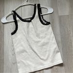 Brandy Melville  Ronnie Lace Trim Tank Top Cream (one size) coquette y2k 90s Photo 1