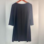 White House | Black Market  XL Black Mini Dress Funeral Photo 1