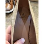 Aquatalia Peony Croc Embossed Beige Pumps Shoes Size 11 Classic Career Photo 9