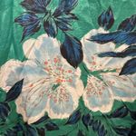 Roller Rabbit Roberta  Clovis Quinn Floral Hibiscus Tropical Midi Dress Size M Photo 7