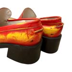 Steve Madden RARE Vintage Y2K  Heat Map Chunky Platform Leather Loafers Size 8 Photo 10