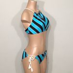 Michael Kors  nautical rope stripe bikini. Medium. . . NWT Photo 2