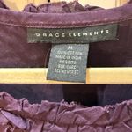 Grace Elements  cotton Purple Sleeveless Top M Photo 2