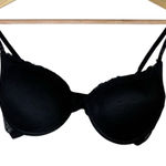 Kathy Ireland  Intimates Lace Underwire Bra Womens 34C Black Romantic Photo 0