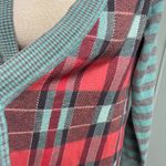 Matilda Jane Steadfast Sweater Duster Cardigan Womens Size Medium Plaid Photo 1