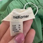 Anthropologie NWT ‎ The Korner Cropped Green Trousers Pants Size 4 Pastel Preppy Photo 1