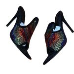 Cape Robbin  Multicolored Rhinestone Mule Sandals Size 9 Photo 4