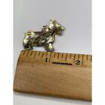 Vintage‎ Pin Brooch Scottish Terrier Dog Gold Photo 1