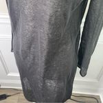Brochu Walker  black linen blend sweater dress tunic size small‎ Photo 2