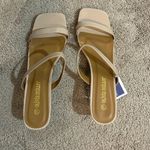 Olivia Miller Nude/clear block heel Photo 2