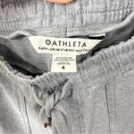 Athleta  Farallon Heathered Wide Leg Crop Pants Light Blue Size 4 Photo 2