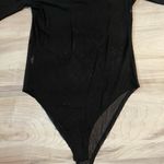 Love Culture  Sheer Black Floral Long Sleeve Onesie -See Measurements Photo 7