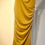 ZARA  Strapless Gold Dress Photo 0