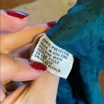 Nordstrom VINTAGE  TEAL BUTTON UP BLOUSE Photo 5