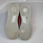 Nike AF1 '07 Low Red Gold Sneakers Women's Sz 9 A02132-602 Trainers Photo 2