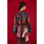 Farm Rio  Flower Scarves Robe Photo 3