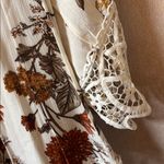 Love j  Cream Floral Lace Blouse 1X Photo 1