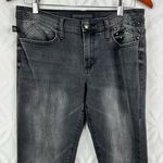 Rock & Republic Rock & Republic Black Washed Studded Skinny Jeans Size 10 Photo 4
