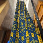 LuLaRoe NWOT Leggings Navy Blue Orange Arrows OS One Size (2-10) Photo 2