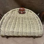 Patricia Nash  Straw Bonella Dome Crossbody Bag Spring Wicker Montisi Photo 2
