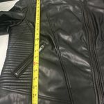 The Limited  Faux Leather jacket PXL  Moto  BIKER Jacket Photo 5