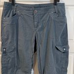 Kuhl  Splash Roll Up Cargo Pants Hiking Outdoor Metal Blue Womens Size Photo 2