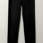 Wilfred  Free Aritzia Black High Rise Faux Suede Leggings Womens XS Casual Pants Photo 0