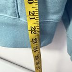 Nike Hoodie Womens Medium Light Teal NSW Center Swoosh Pull Over Fleece Photo 7