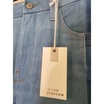 Good American  Good Boy Jeans Size 2 Indigo279 Colorblock Denim‎ High Rise Photo 3