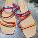 Marc Fisher  Pink and Orange Strappy Sandals Bonina Ladies Size 8.5 Photo 1
