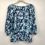 Tommy Bahama  Blouse Womens M Used Blue White Photo 1