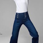 J Brand  Laced Joan High Rise Crop Jeans Size 27 Photo 0