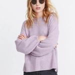 Madewell 💕💕 Payton Pullover Sweater in Coziest Yarn ~ Heather Lilac XS NWOT Photo 1